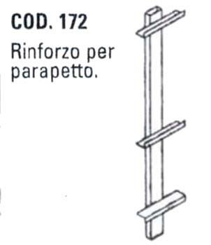 RINFORZO PER PARAPETTO COD 172