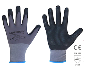 GUANTI NYLON NITRODOT PUNTINATI N8 MR