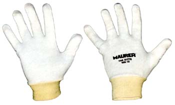 SOTTOGUANTI COTONE BIANCO TG10 MR