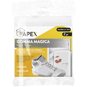 SPUGNA CANCELLA MACCHIE SCARPE E OGNI SUPERFICIE