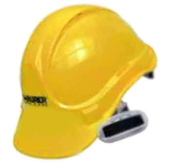 ELMETTO PROTEZIONE CON REGOLATORE CE GIALLO MP