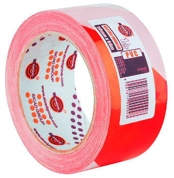 NASTRO ADESIVO SEGNALETICO PVC 50X 66 GIALLO/NERO