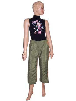PANTALONE DONNA VERDE S GENTIANA