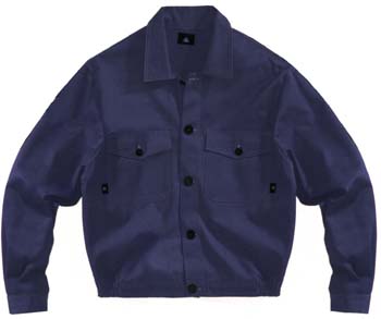 GIUBBINO BLU M CONTRAST
