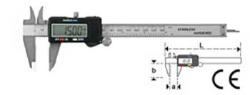 CALIBRO INOX DIGITALE MM150 MR