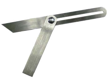 FALSA SQUADRA BARRA METALLO CM25