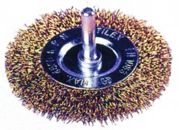 SPAZZOLA CIRCOLARE CON GAMBO DIAMETRO MM 6