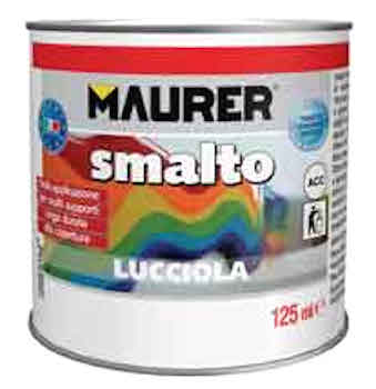 SMALTINO UNIVERSALE SINTETICO LUCCIOLA BIANCO LUCIDO 125ML MAURER