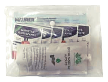 KIT IGIENIZZANTE + PROTEZIONE COVID 19 PZ18