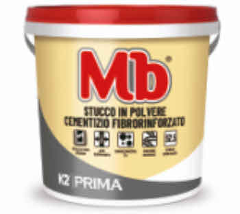 STUCCO K2 MB RASANTE UNIVERSALE CEMENTIZIO FIBRORINFORZATO 5 KG