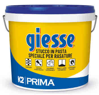 STUCCO K2 GS PASTA RASATURA GRANDI SUPERFICI MURI E CARTOGESSO 5 KG