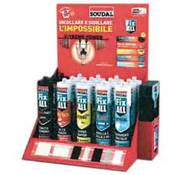 ESPOSITORE DA BANCO FIX ALL SOUDAL