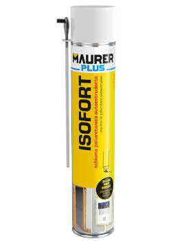 SCHIUMA PU MANUALE ISOFORT FISSAGGIO RIEMPIMENTO 750 ML MAURER PLUS
