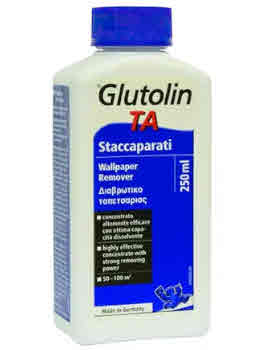 GLUTOLIN TA STACCAPARATI RIMUOVE OGNI CARTA DA PARATI 250 ML
