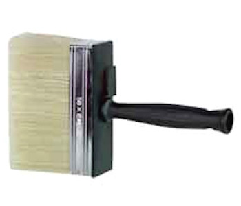 PLAFONCINO CON MANICO IN PLASTICA E SETOLE MISTE 3X 7CM MAURER