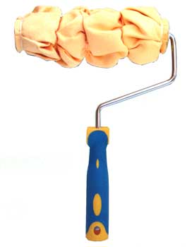 RULLO DECORATIVO IN PELLE SINTETICA PER UN EFFETTO ALONE DA 23CM