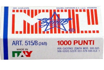 PUNTI METALLO ZENITH 515/8 1000 24/8