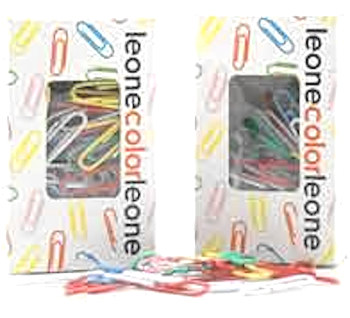 FERMAGLI COLORATI PVC N3 PZ100