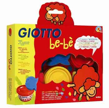 COLORI A DITA BEBE GIOTTO DA 3PZX100ML 460700