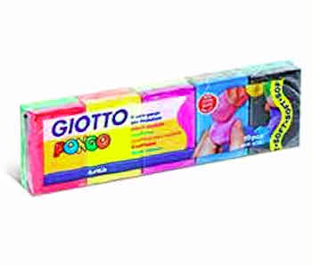 PLASTILINA GIOTTO PONGO 500GR FANTASIA 10X 50GR