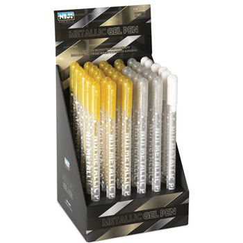 ESPO PENNA GEL METALLICHE DA 36PZ