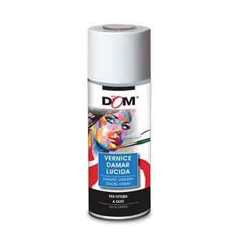 VERNICE FINALE SPRAY PER COLORI A OLIO DAMAR SPRAY 400ML