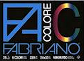 BLOCCO FABRIANO F4 24X 33 COLORE
