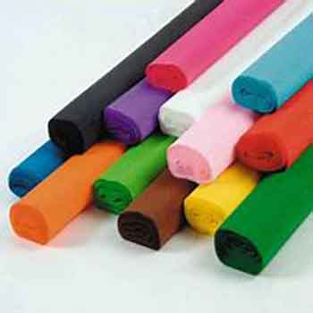 CARTA CRESPA DA 40GR 50X 250CM TINTA UNITA ROSA BABY 02