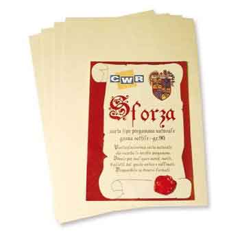 CARTA SFORZA GR 90 CM 21X 29,7 FG 12