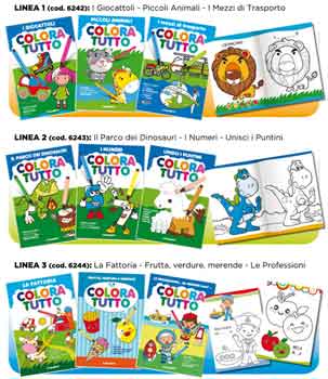 ALBUM DA COLORARE TUTTO 1