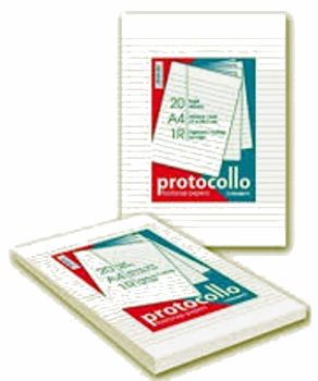 FOGLI PROTOCOLLO 60GR PZ200 1R