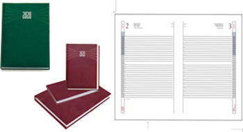 AGENDA SABATO/DOMENICA SEPARATI 21X 29 BLU