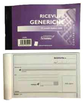 BLOCCO RICEVUTA GENERICA 2COPIE 2X 50M 10X 17