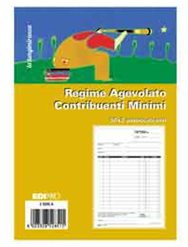 BLOCCO FATTURA REGIME DI VANTAGGIO E FORFETTARIO 2X 50 AUTOR 22X 14,8