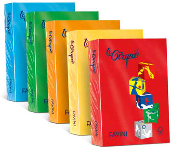 CARTA LE CIRQUE FG 250 A4 160 GR GIALLO SOLE 203 F250