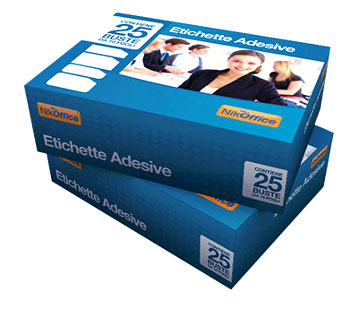 ETICHETTE ADESIVE 37X 27 10FG