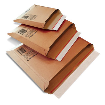 BUSTA IN CARTONE MICROONDA E COMMERCE PACK 235X 340X 6CM BM2 AVANA
