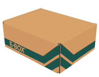 SCATOLA E COMMERCE E BOX  AUTO MONTANTE 26X 19X 100 AVANA