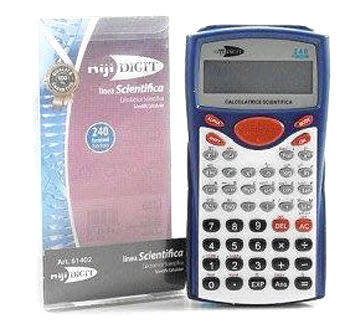 CALCOLATRICE SCIENTIFICA 10+2 CIFRE 240 FUNZIONI