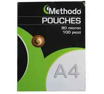 POUCHES A4 216X 303 80MY PZ100