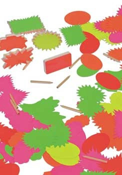 SEGNAPREZZI MEDI IN CONFEZIONE DA 50PZ ASSORTITI