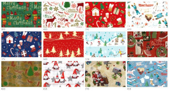 CARTA REGALO RT MT2X 0,70 NATALE COUNTRY